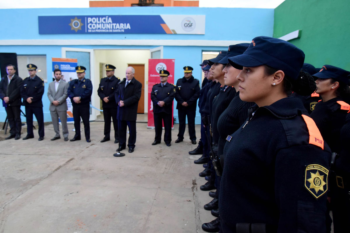 La Policía Comunitaria llegó a Villa Gobernador Gálvez