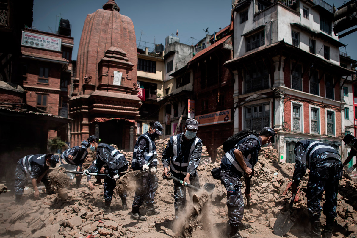 Un nuevo terremoto causó más muertos en Nepal