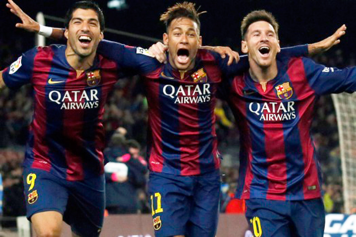 Con dos conquistas de Messi, Barcelona goleó a Roma