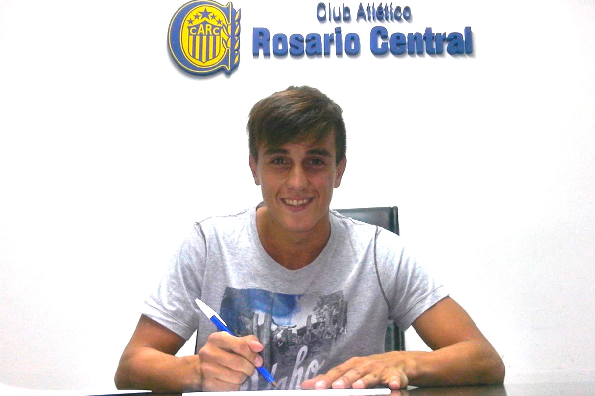 Cervi amplió su contrato hasta 2018 con Rosario Central