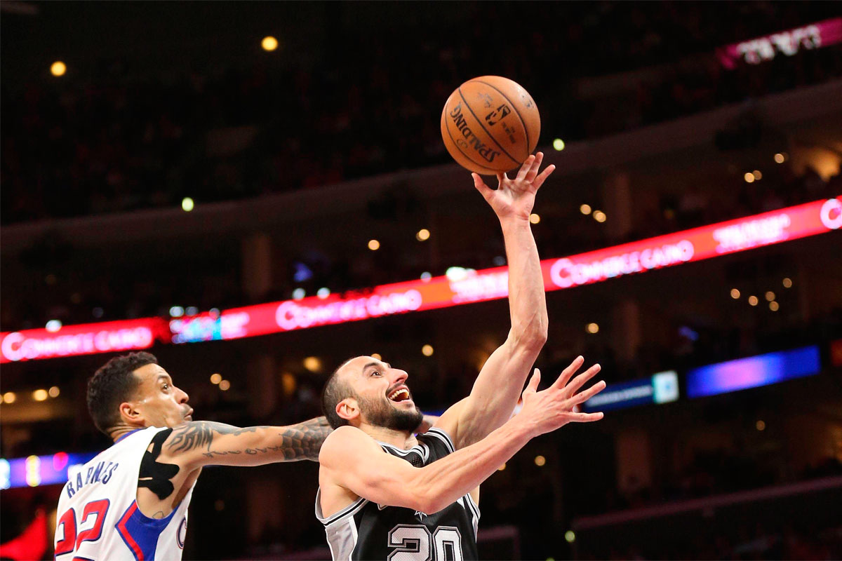 NBA: Ginóbili se destacó en la victoria de los Spurs