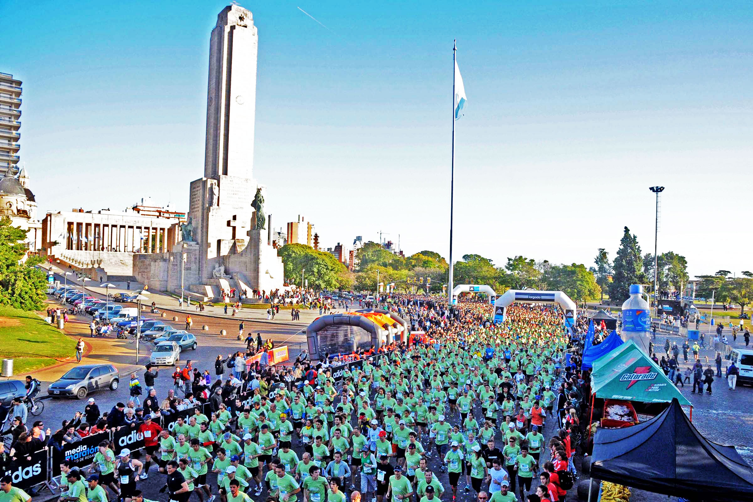 Se corre la 15ª edición de la Media Maratón en Rosario