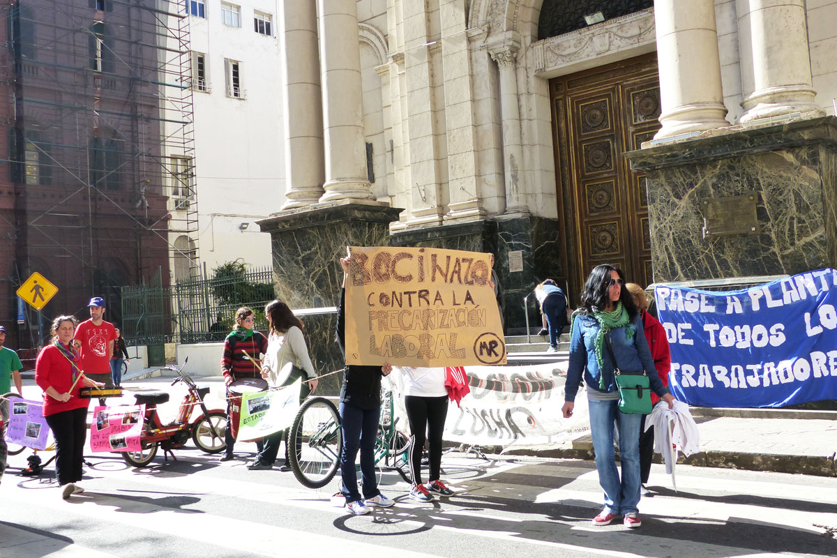 Municipales pidieron el pase a planta permanente