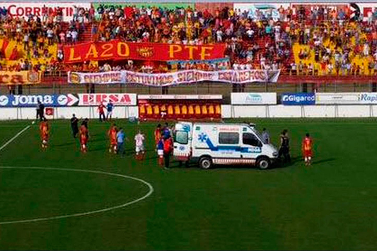 Murió un jugador de Atlético Paraná por una falla cardíaca
