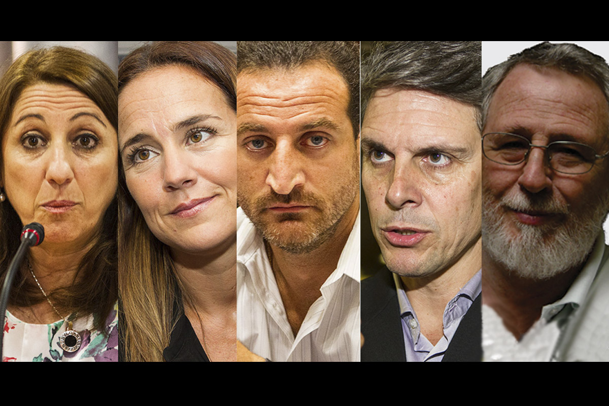 Candidatos a intendente se enfrentan en debate