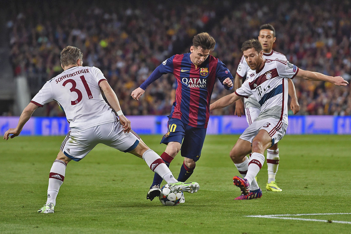 Con dos goles de Messi, el Barsa se acercó a la final