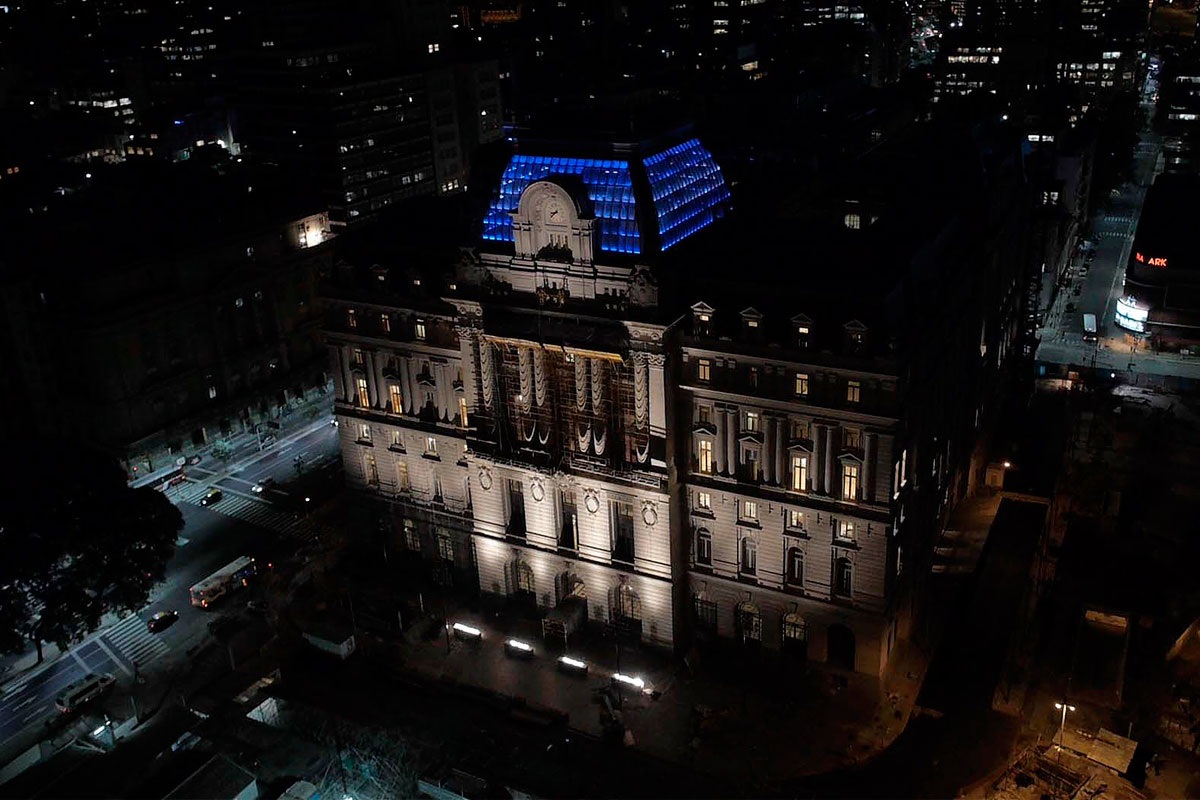 Cristina inaugura el Centro Cultural Néstor Kirchner