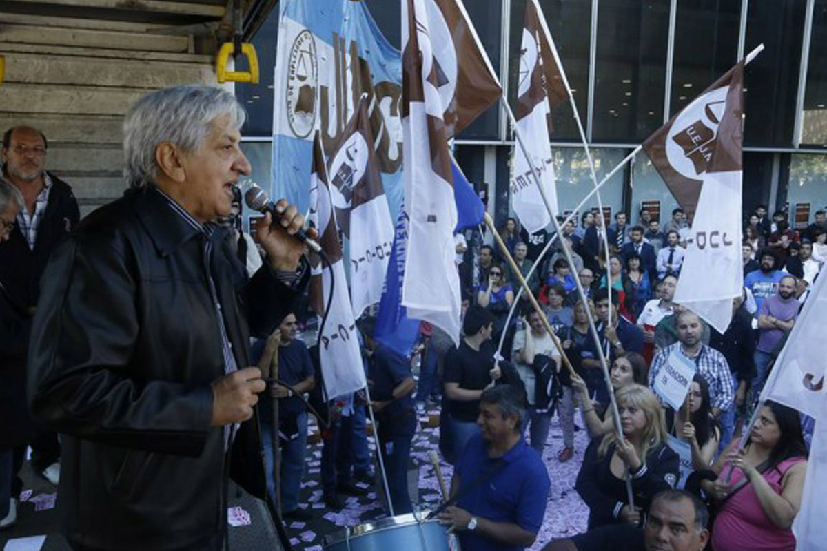 Paro nacional de empleados del Poder Judicial de la Nación