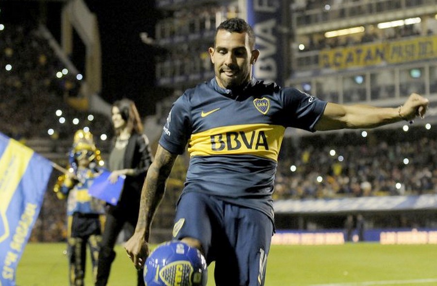 El debut de Tévez en Boca se destaca en la jornada sabatina