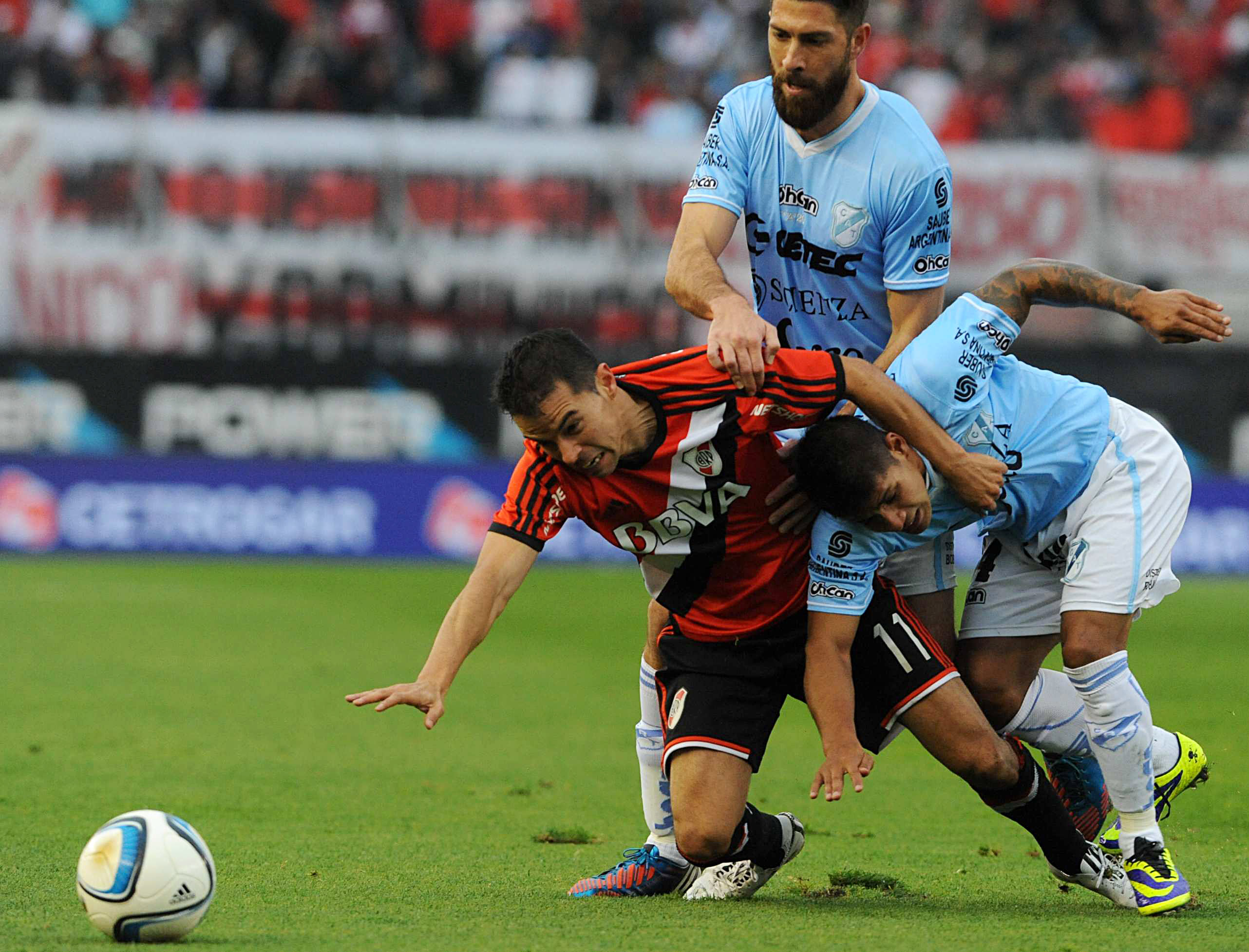 River con equipo alternativo no pudo contra Temperley