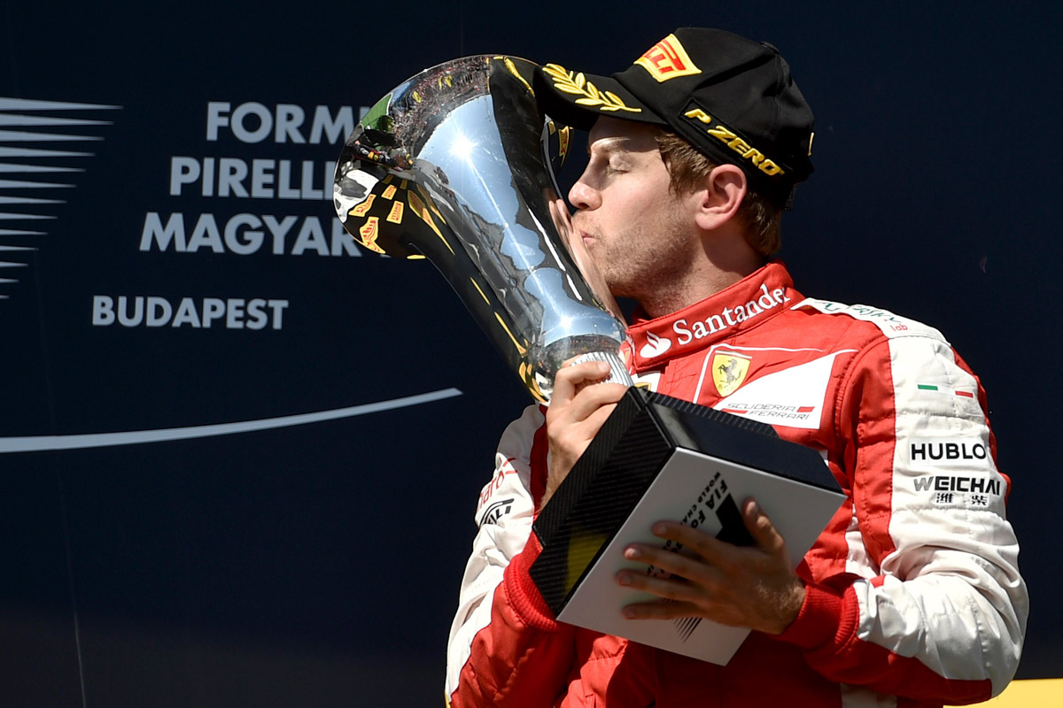 Sebastián Vettel ganó el Gran Premio de Hungría de F1