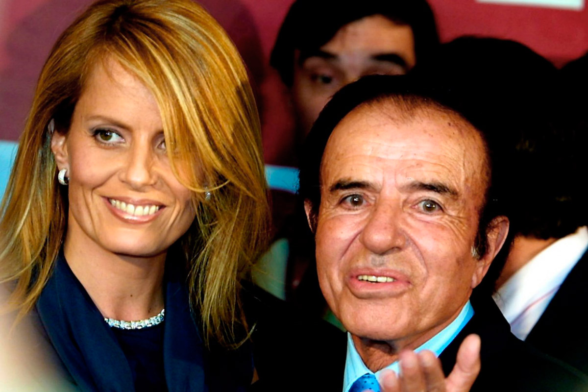 Menem y Bolocco imputados por enriquecimiento ilícito