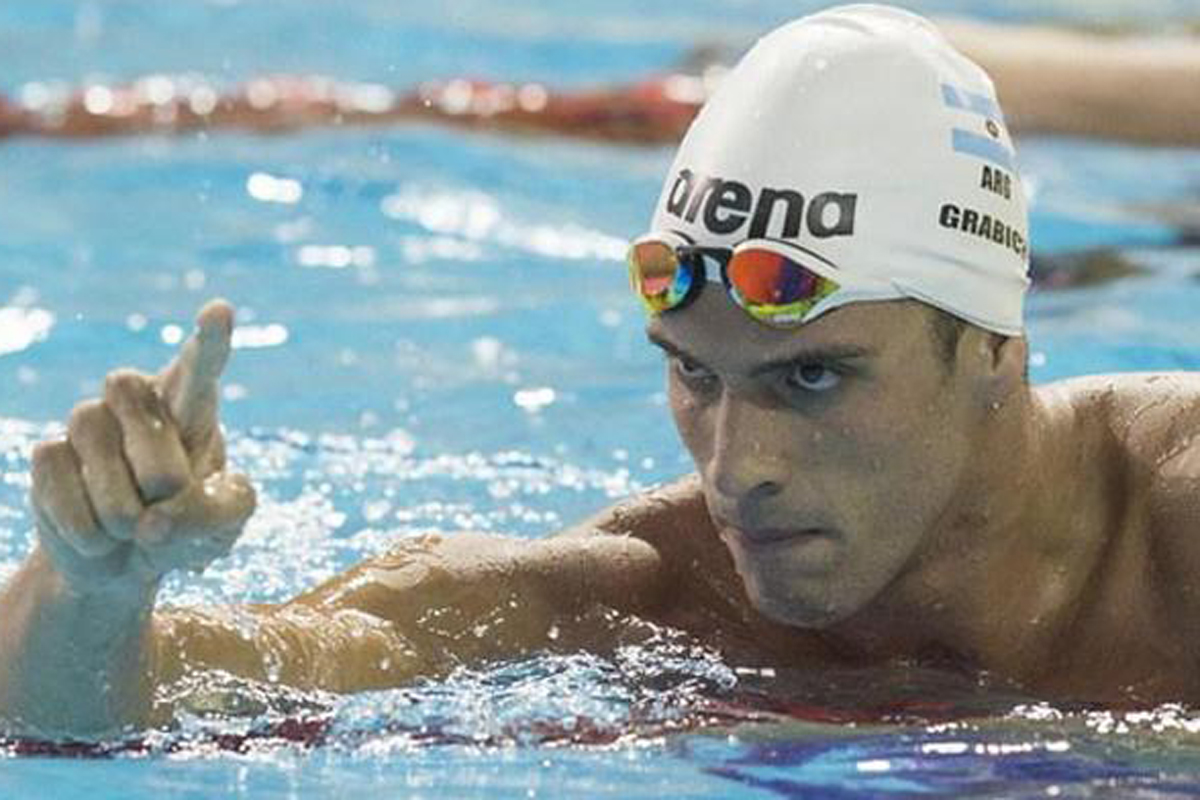 Grabich fue segundo y se llevó una medalla de plata