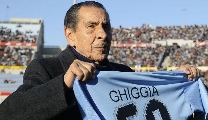 Murió el uruguayo Ghiggia, autor del gol del Maracanazo