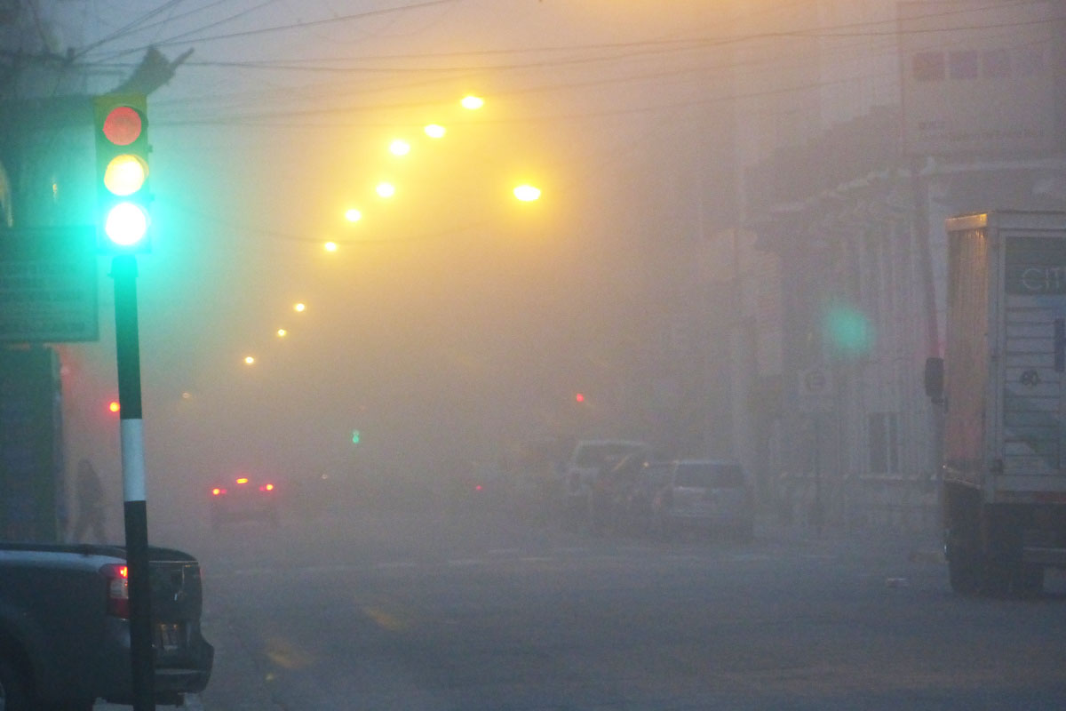 Densa bruma y mucha niebla para esta mañana de sábado