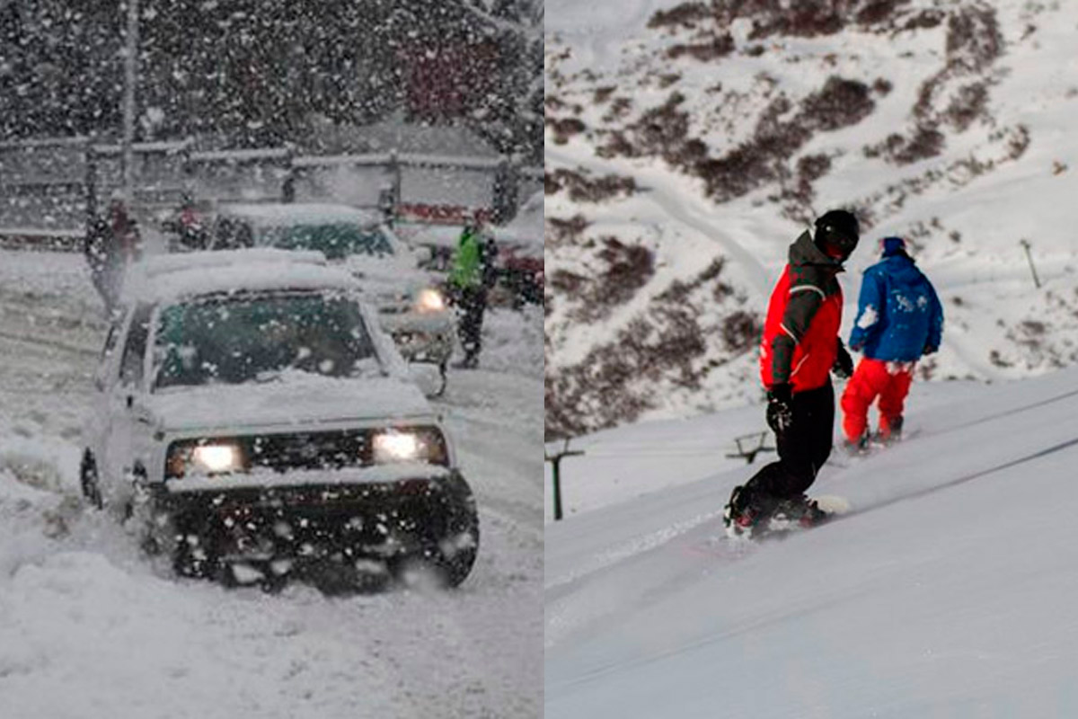 Nieve: esperada por turistas y otras veces un problema grave