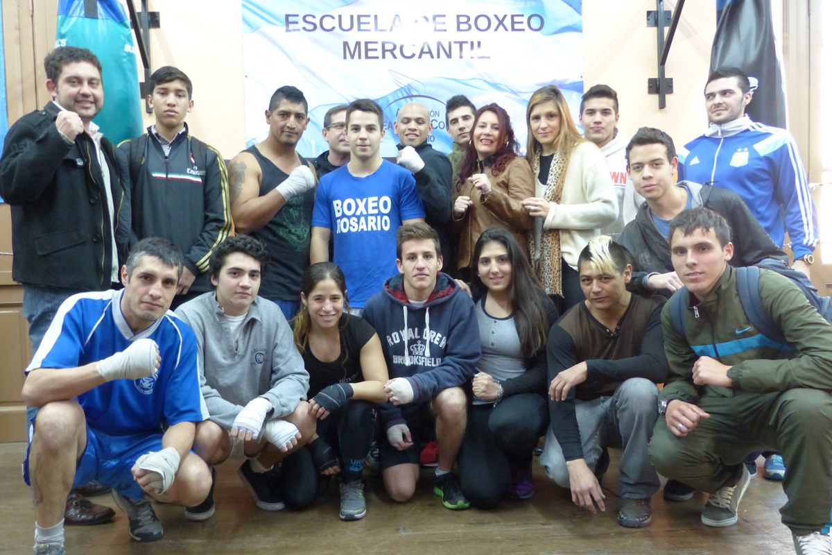 Se inauguró la Escuela de Boxeo mercantil