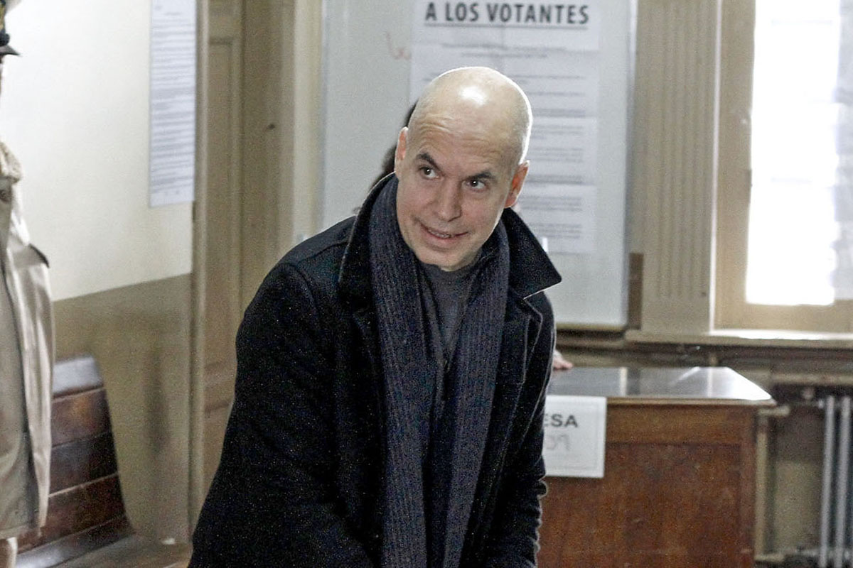 Sobre el 80 % de las mesas, triunfa Rodríguez Larreta