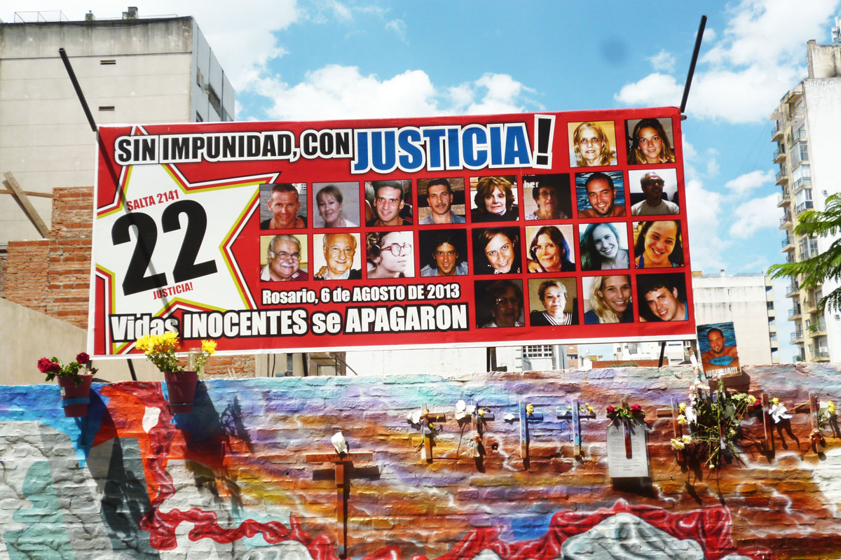 A dos años de la tragedia, vigilia en Salta 2141