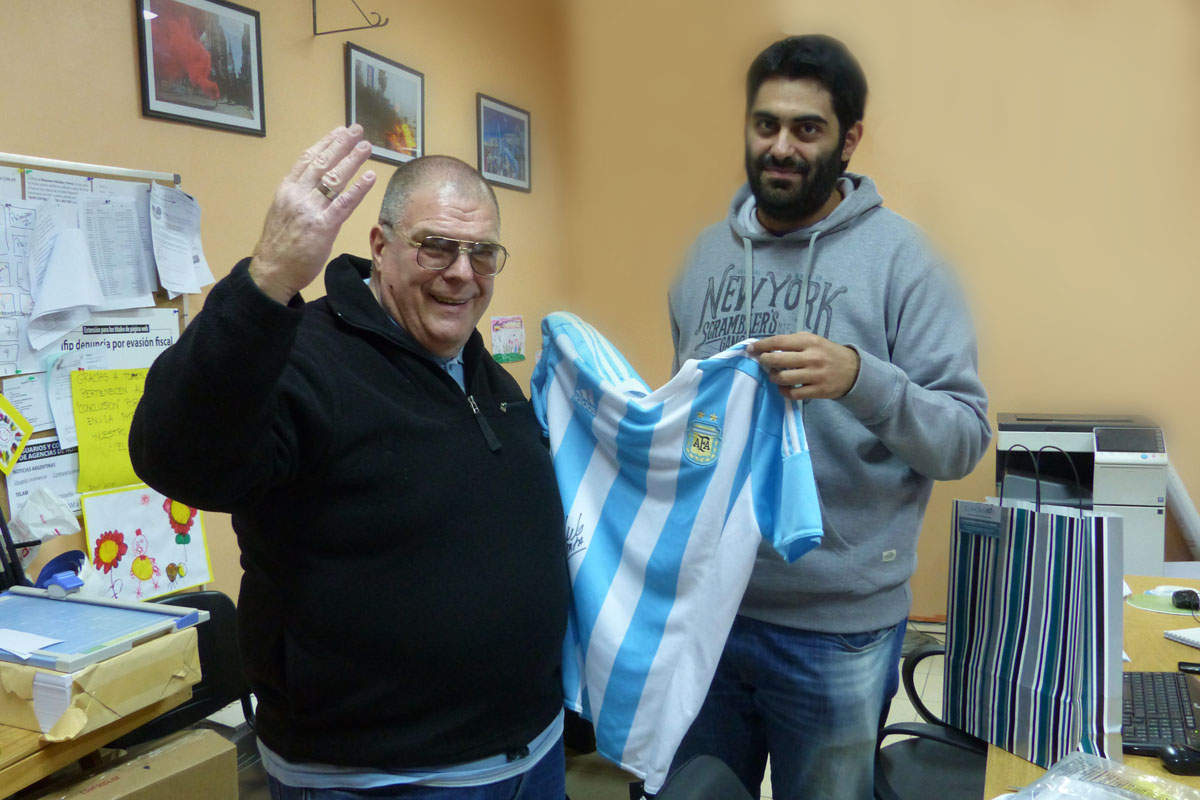 La camiseta del Tata sorteada por Conclusión ya tiene dueño