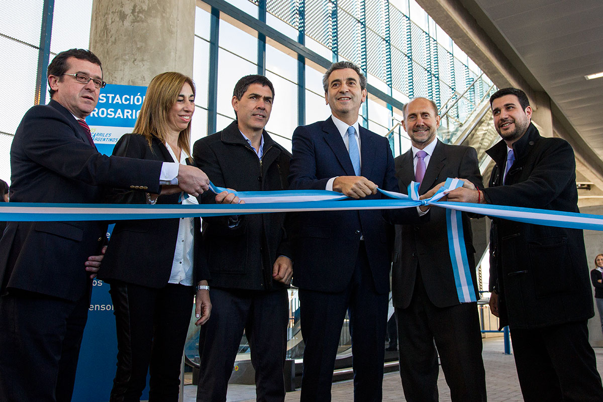 Se inauguró oficialmente la estación de trenes Rosario Sur