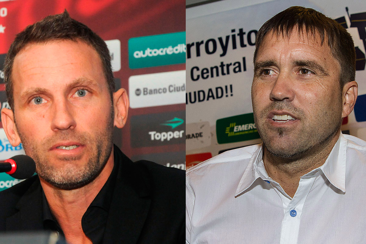 Bernardi y Coudet preparan el partido desde hace 15 días
