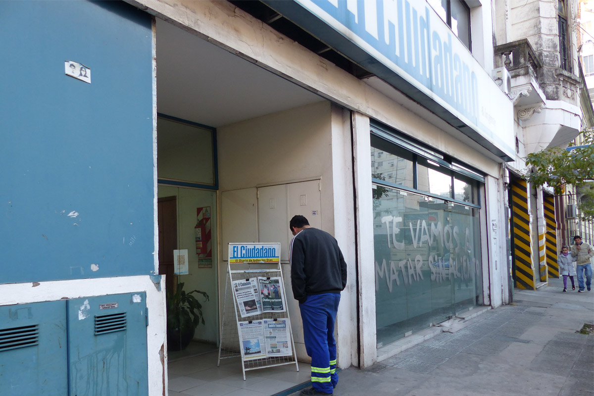 El Ciudadano: el Sindicato de Prensa junto a Lamberto