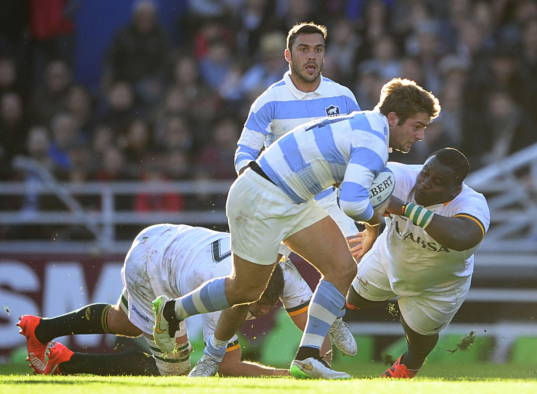 Los Pumas decepcionaron y perdieron con Sudáfrica