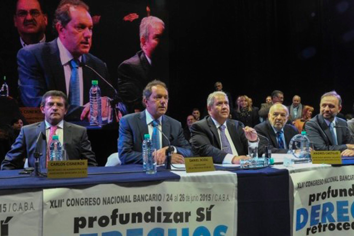 La Bancaria con “diferencias” pero respaldó a Scioli