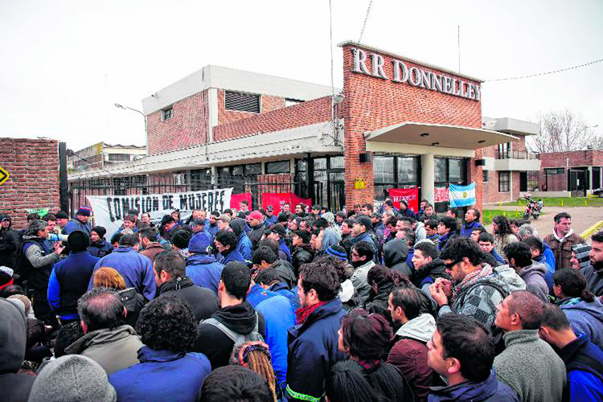Trabajadores piden expropiar la Imprenta exDonnelley