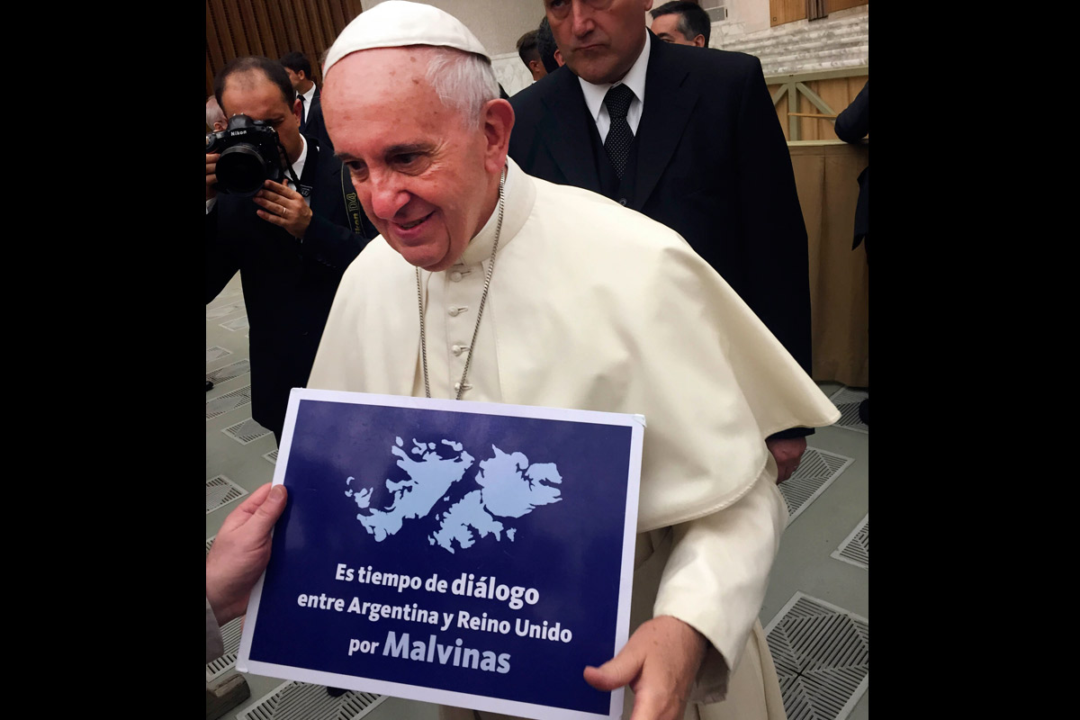 Malvinas: el Papa pidió diálogo entre Argentina y Reino Unido