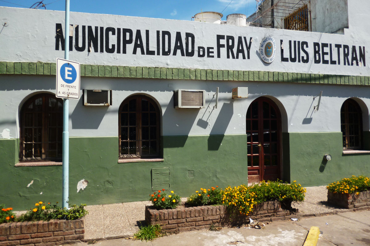 Roban en  la municipalidad de Fray Luis Beltrán