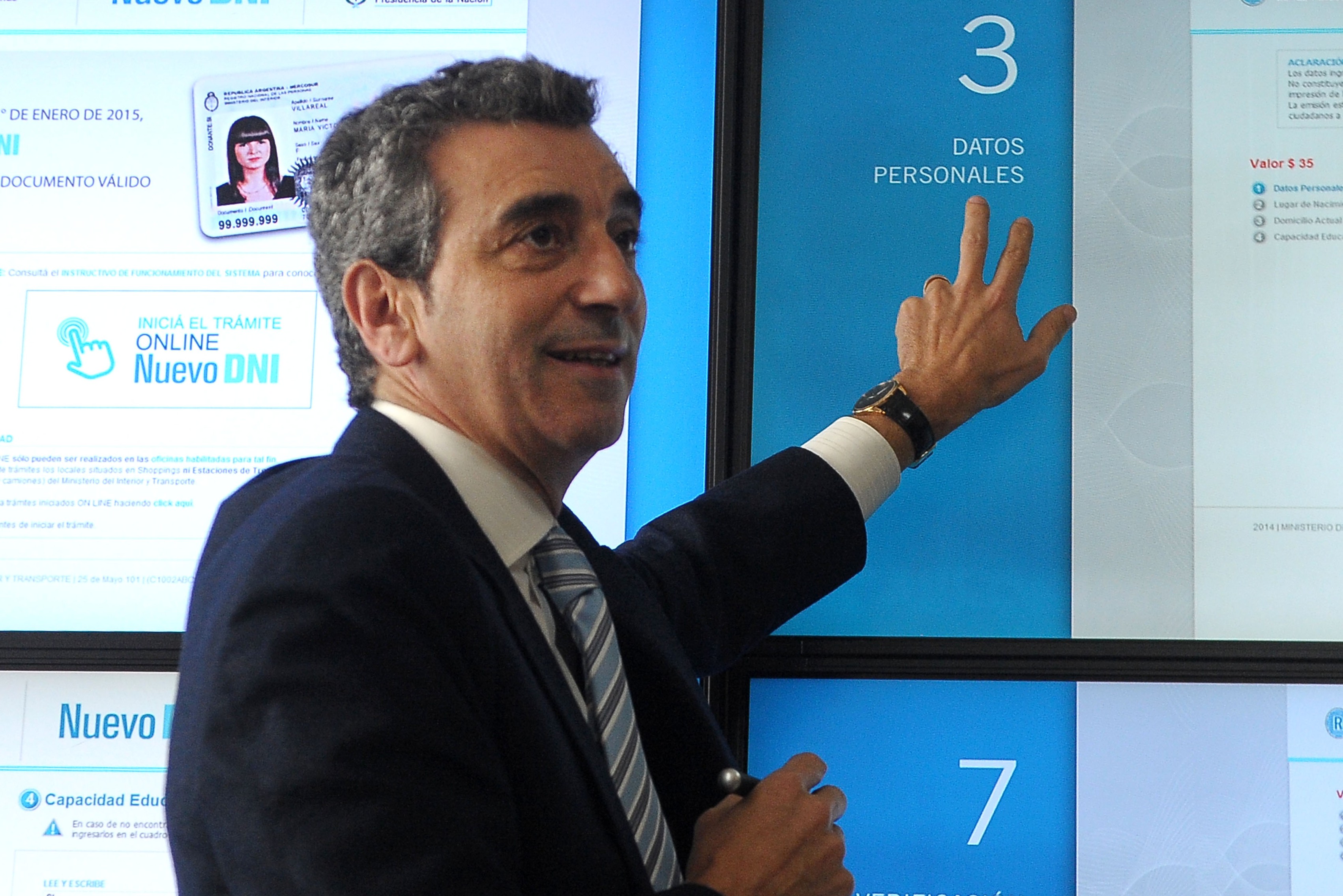 Randazzo llega a Rosario y lanza licencia de conducir
