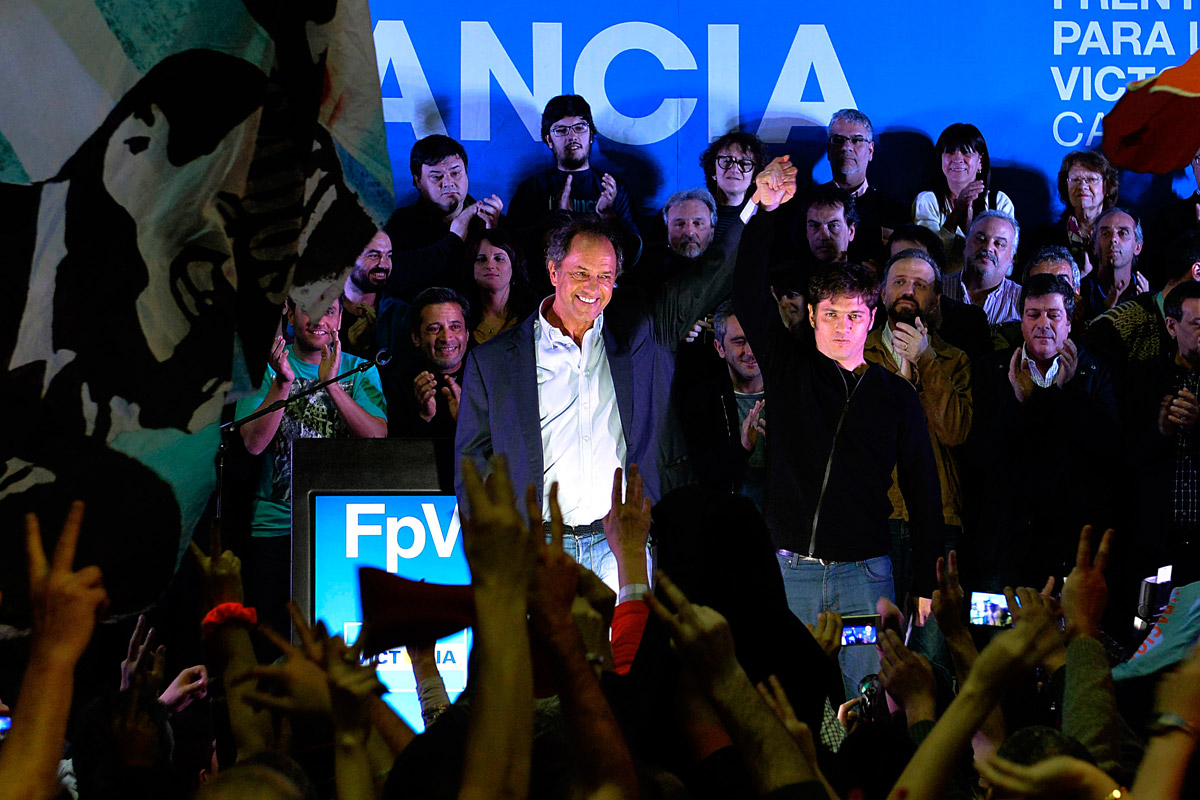 Scioli dijo que «en Argentina la herencia es muy positiva»