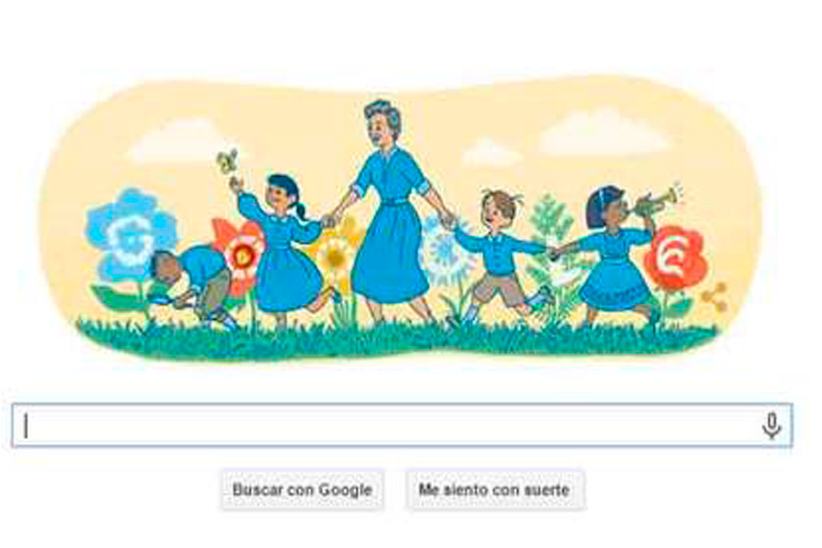 Google le rinde homenaje a la maestra Olga Cossettini