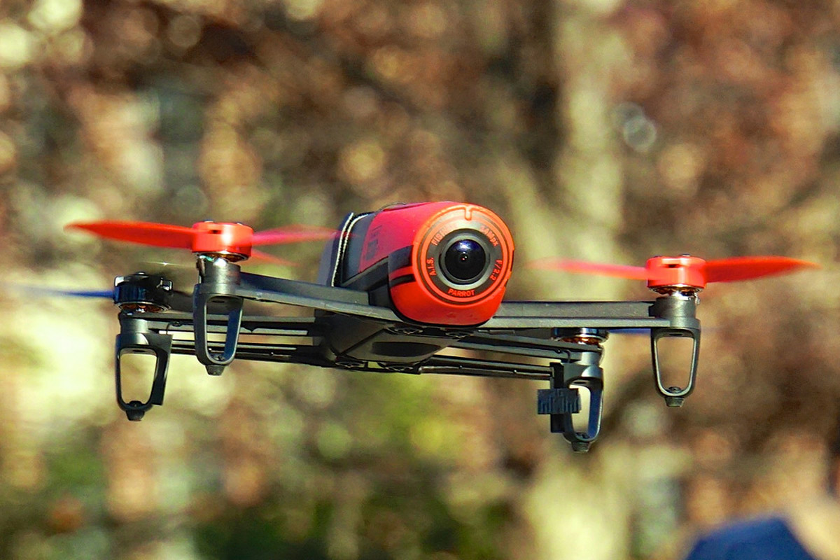 Comerciantes usan drone para demostrar venta ilegal