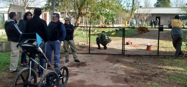 Perassi: finalizó la búsqueda con el georadar en Aldao