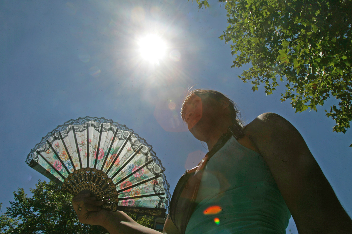 Temperaturas de verano en pleno invierno