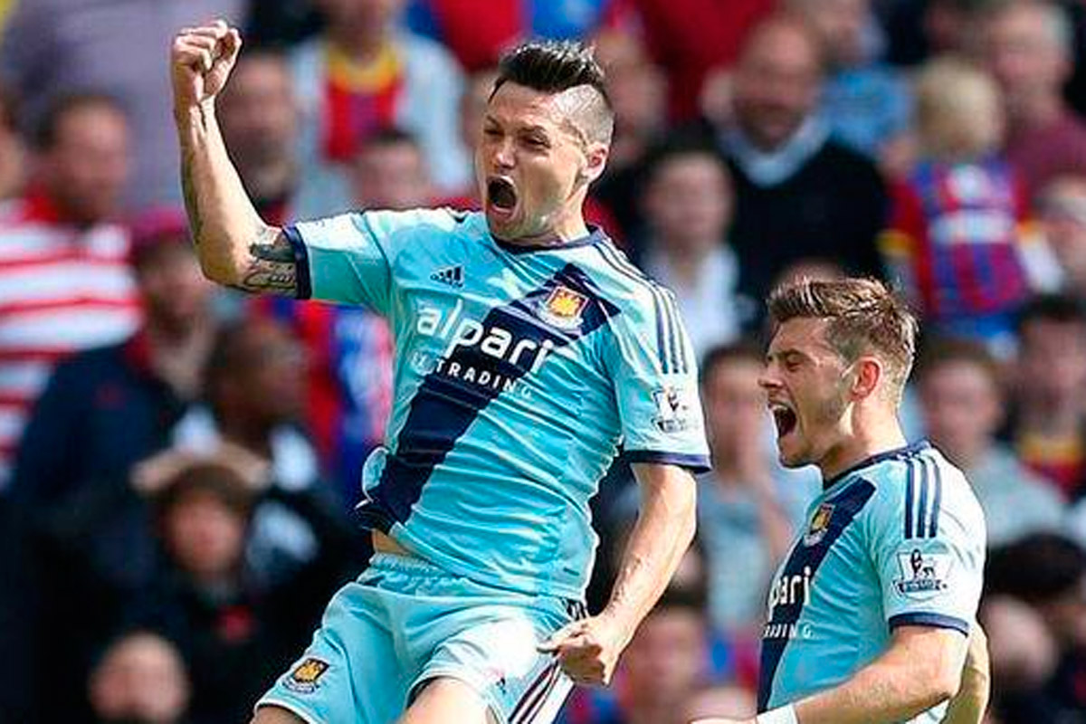 Mauro Zárate anotó en el triunfo del West Ham