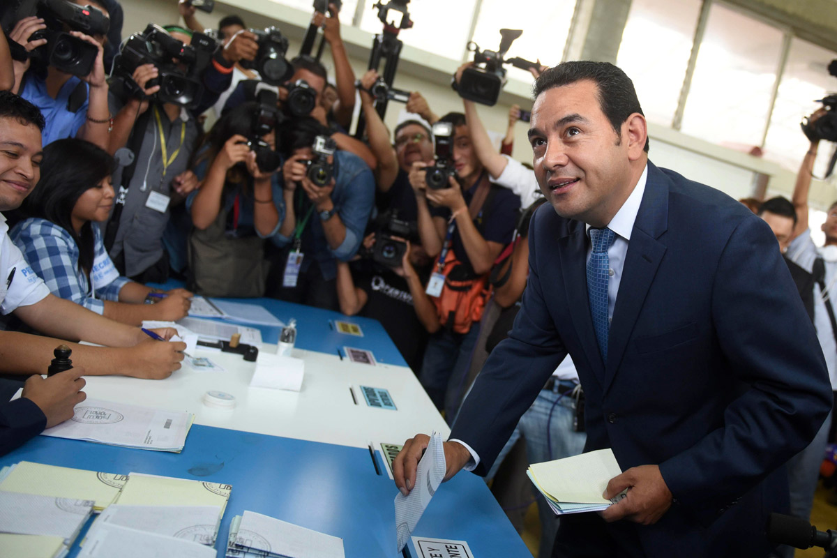 Habrá segunda vuelta en las elecciones en Guatemala