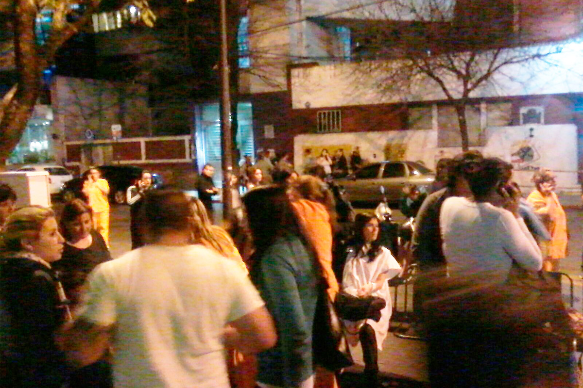 Susto y repercusiones en la ciudad por el sismo en Chile