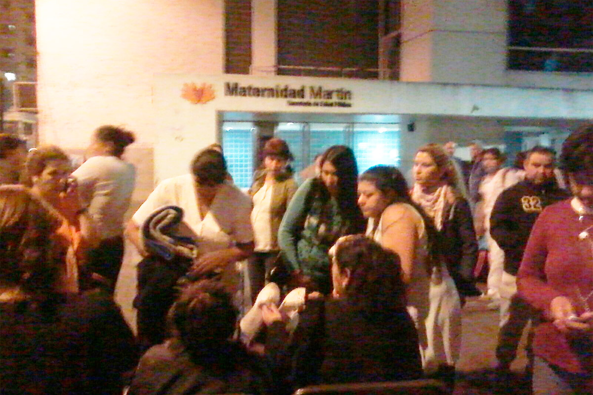 Se registró tercer temblor en Rosario con epicentro en Chile
