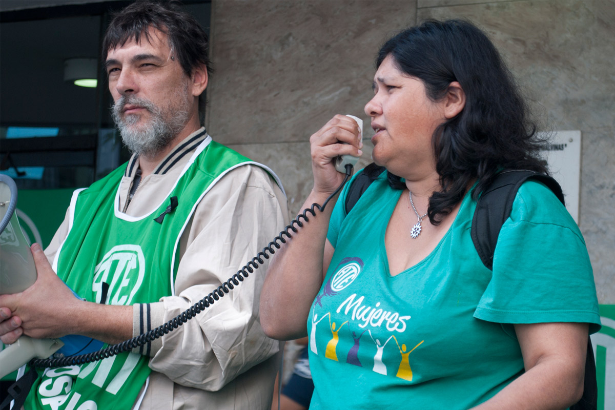 La lista Verde se impuso en las elecciones de ATE Rosario