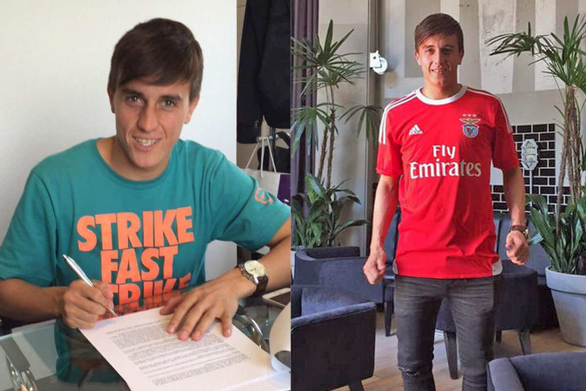 Cervi firmó y se pondrá la del Benfica por seis temporadas