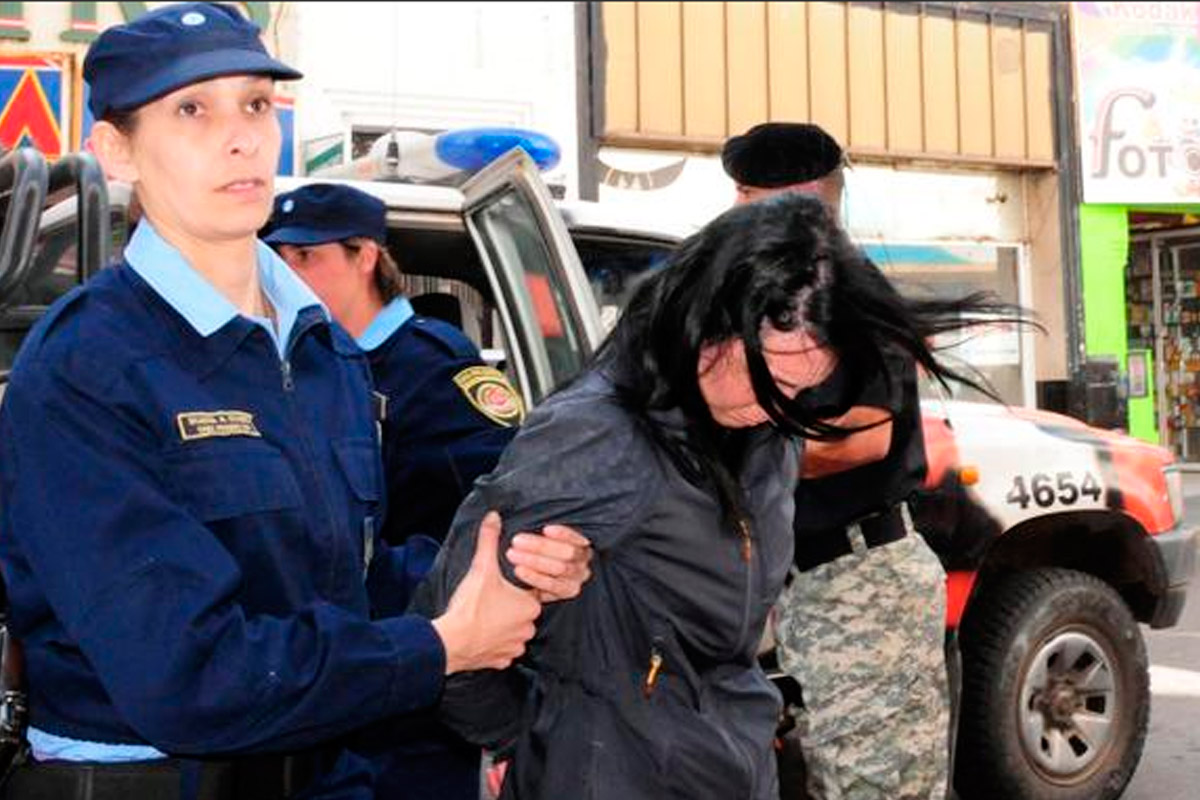 Junto a su madre detienen a presunta asesina de Sarjanovic