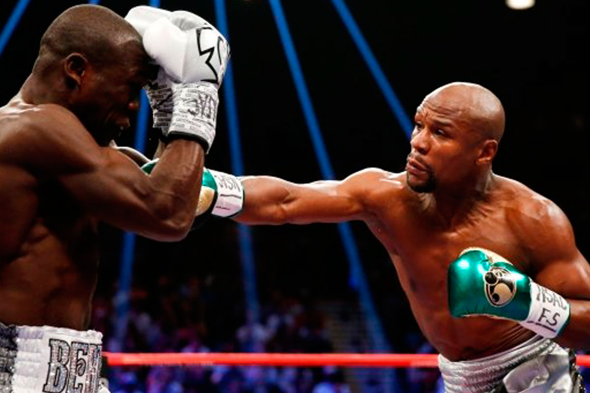Mayweather se retiró invicto tras triunfar en Las Vegas