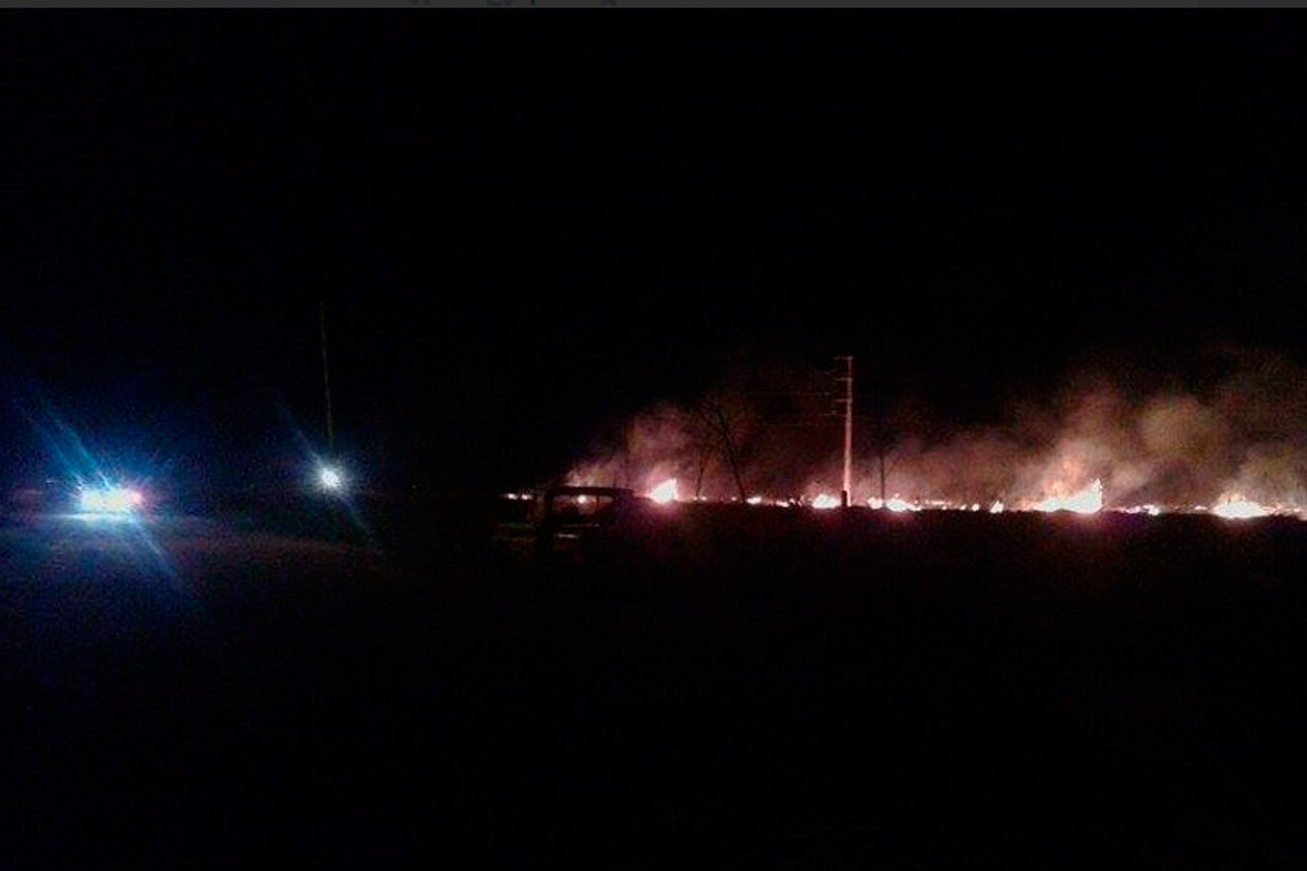 Afirman que cayó un meteorito y causó incendio en Córdoba