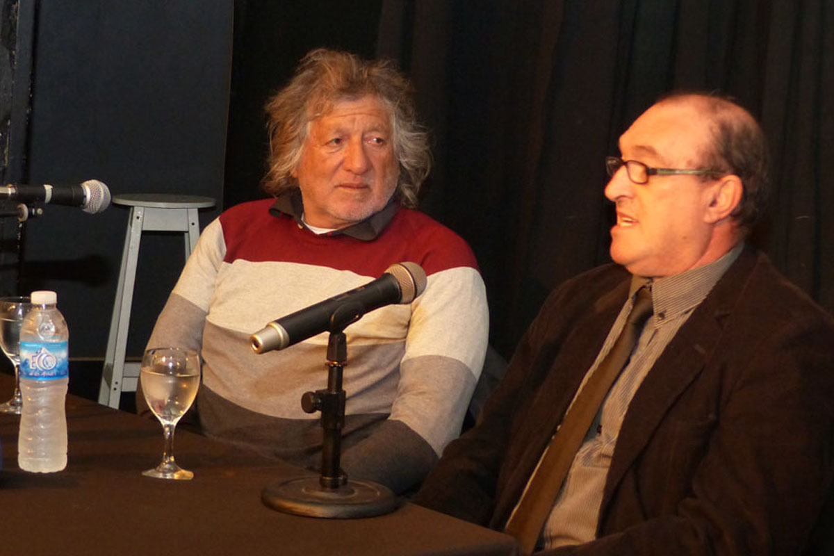 Se presentó el libro del Trinche Carlovich