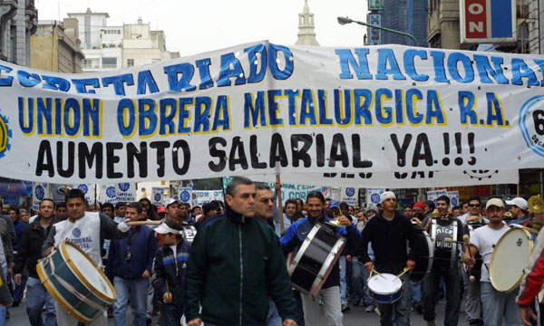 Metalúrgicos advierten que no permitirán despidos