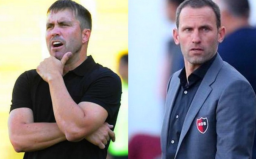 La semana de Coudet y Bernardi, antes del derby